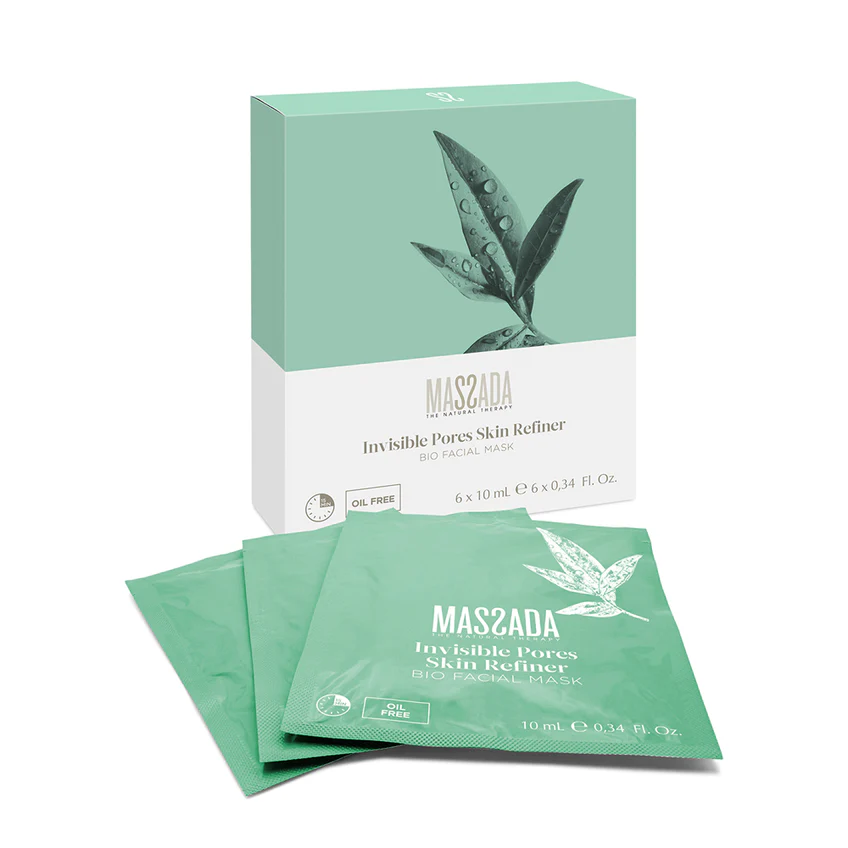 MASSADA INVISIBLE PORES SKIN REFINER BIO FACIAL MASK