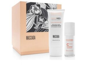 Massmed Vital Prevention | Bálsamo limpiador 30 ml + Sérum con vitamina C 30 ml – MASSADA ®